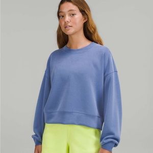 Lululemon perfectly oversized crop crew